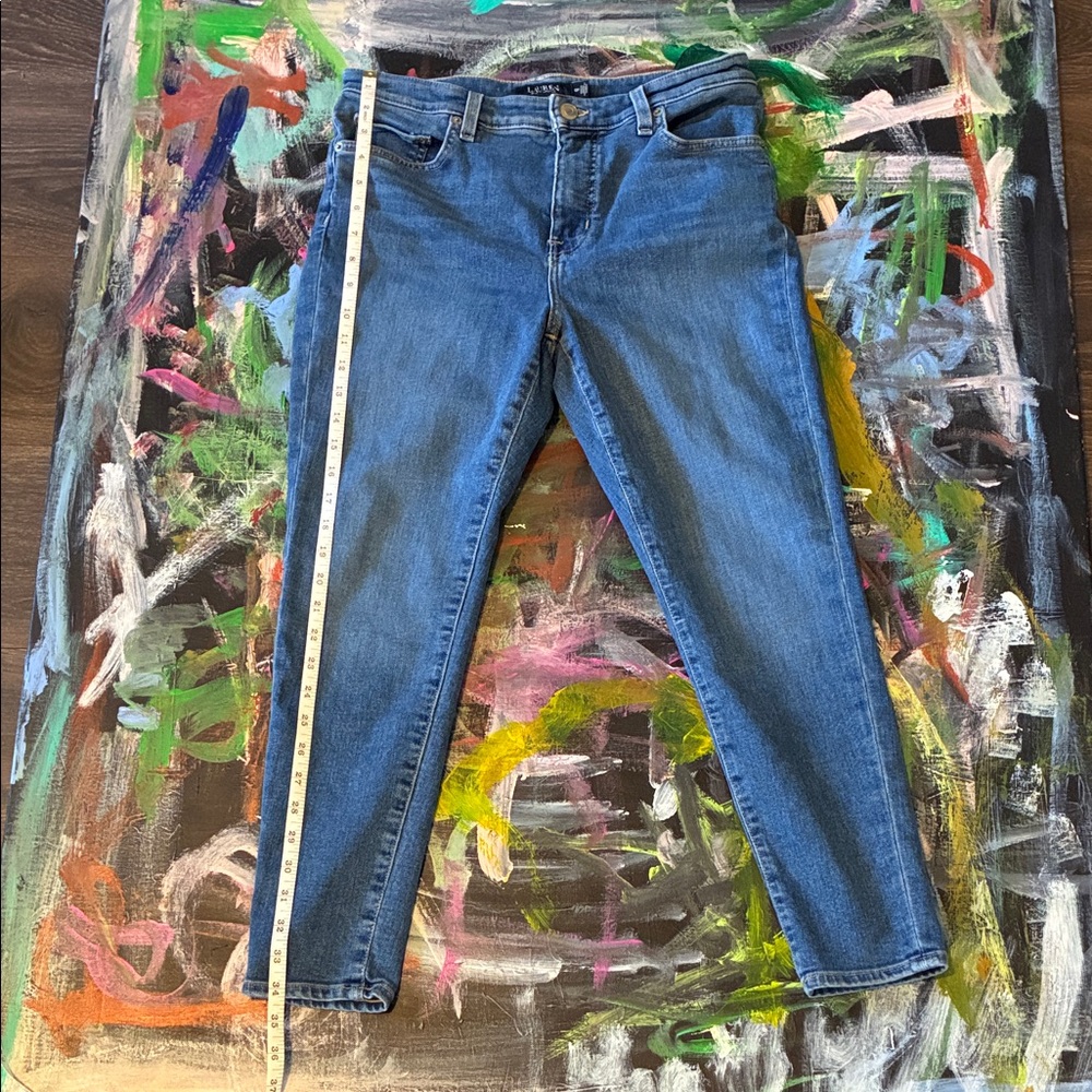 Ralph Lauren Blue Skinny Jeans